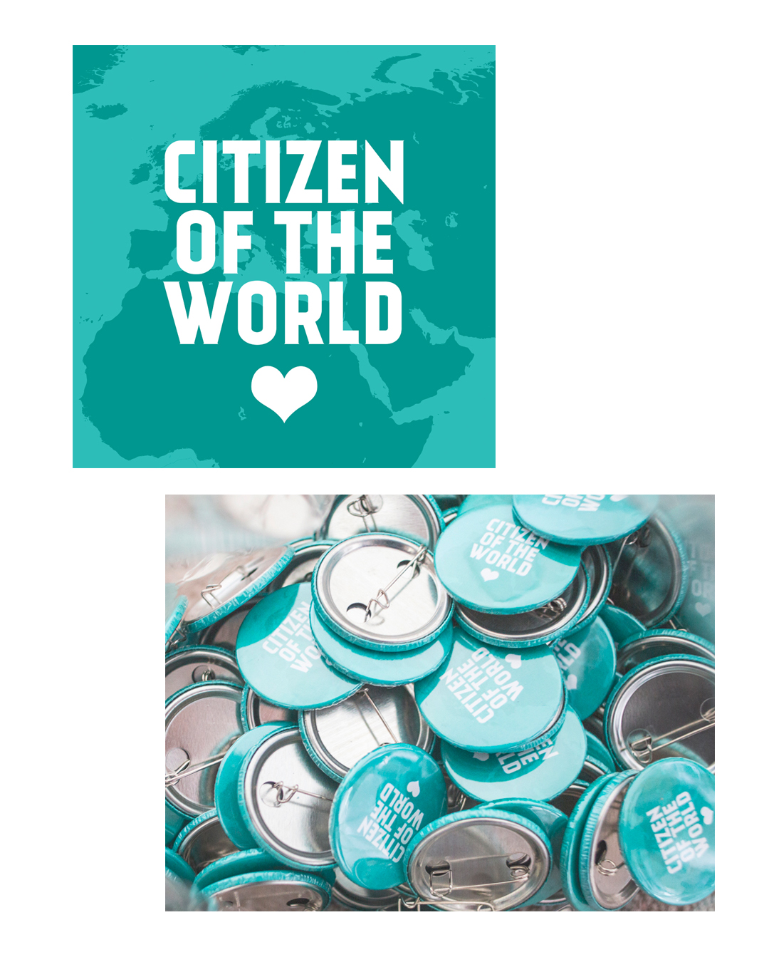 citizen of the world badge
