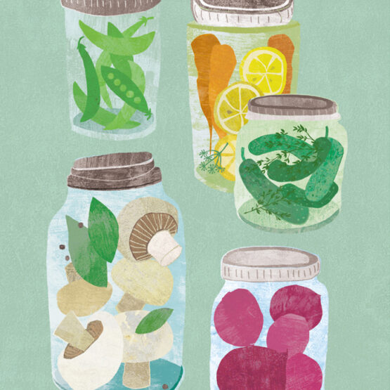 Pickles illustration by Lizzy Doe